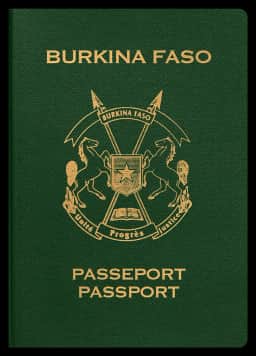 passport of Burkina Faso