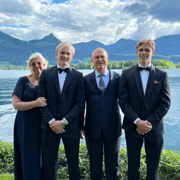 Olga, Alexei, and their sons, Vasili and Ivan