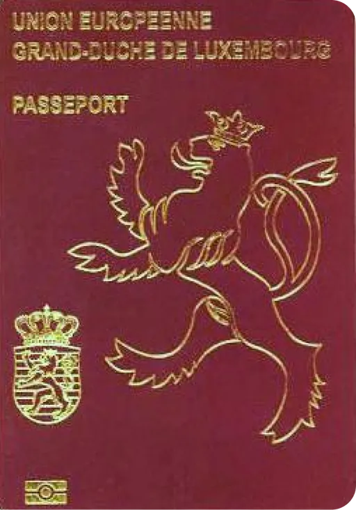 Passport of Luxembourg