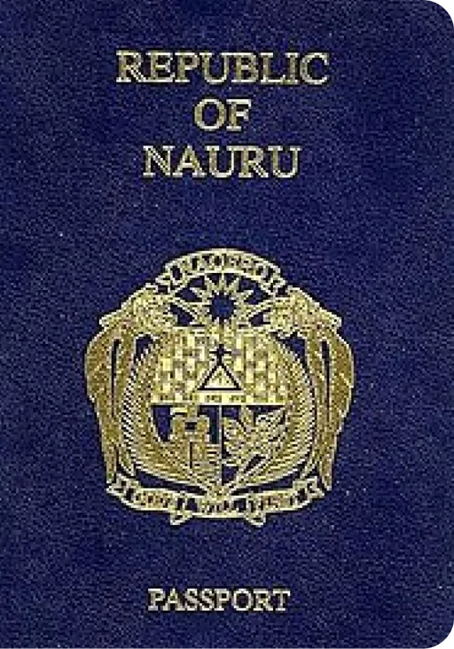 Passport of Nauru
