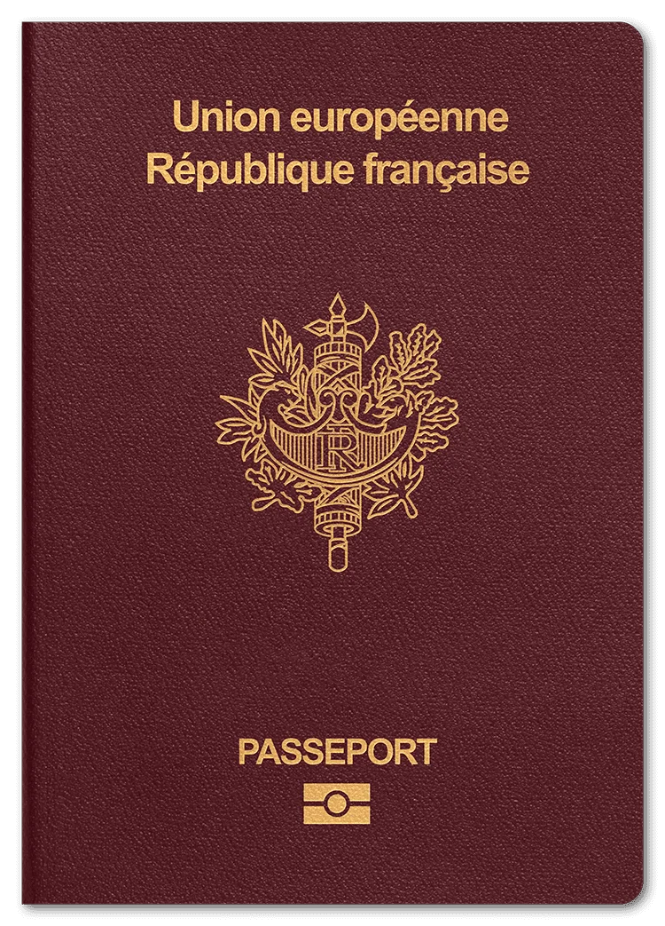 passport of France